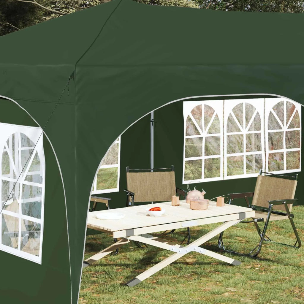 Tenda per feste a pop-up-Gazebo Verde 575 x 288 x 245 cm 983550