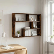 Scaffale da parete A parete Rovere Fumo 95 x 20 x 69,5 cm 8012144