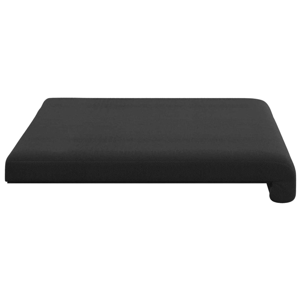 Cuscino per panchina Velvet testurizzato Nero Profondità 35 cm 42043238