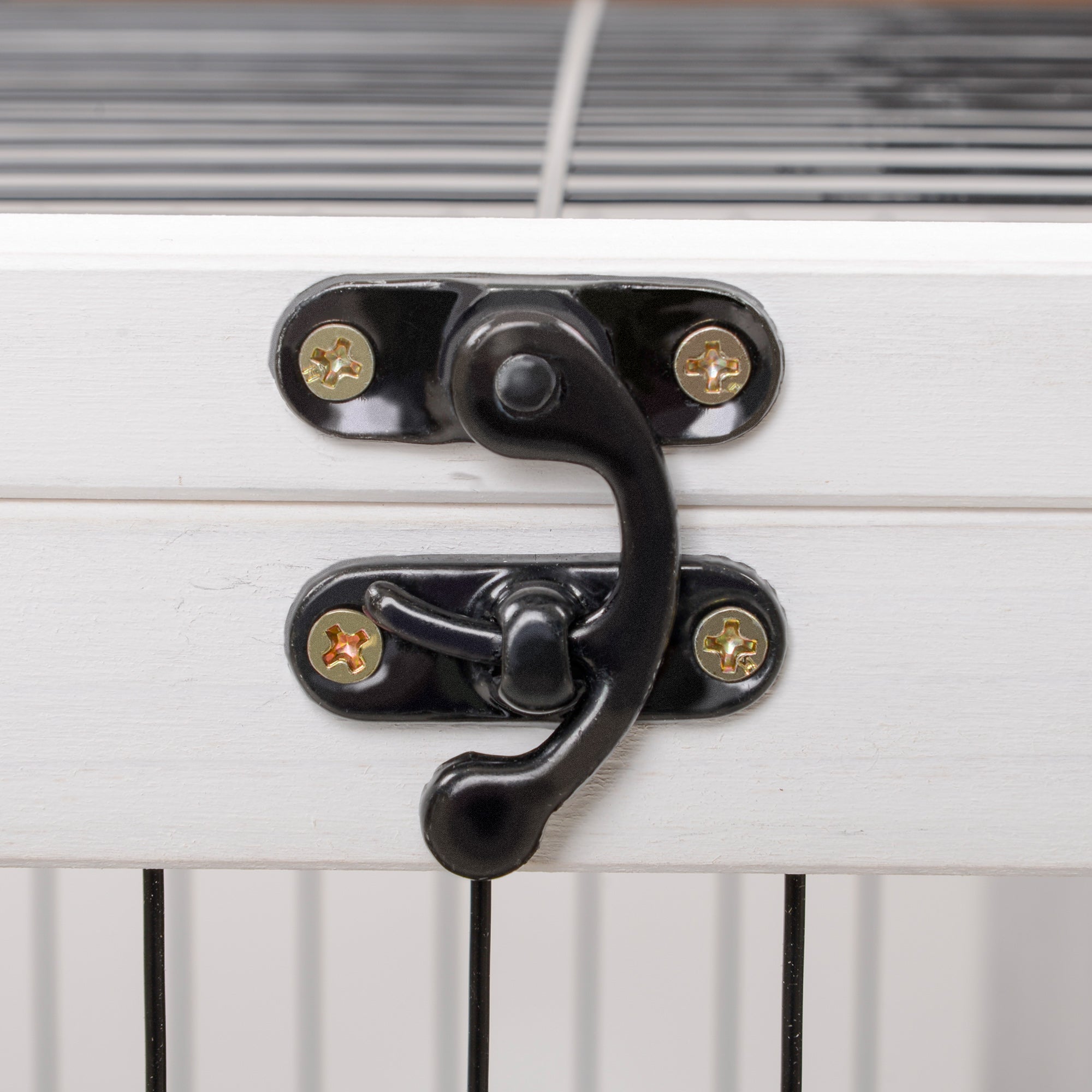 Conigliera 90x53x59 cm Casetta e Rampa in Legno Marrone