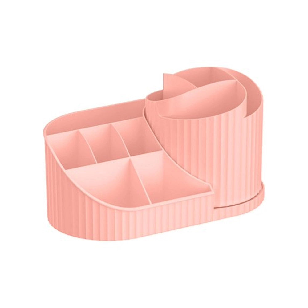 Trade Shop - Scatola Portaoggetti Da Scrivania Porta Rossetti Cosmetici Cancelleria Penne Per Toletta -