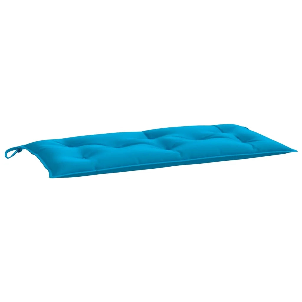 Cuscino per Panca Azzurro 100x50x7 cm in Tessuto Oxford 361568