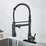 Kraan 360° rotante con sprogeo estensibile e 2 uscite