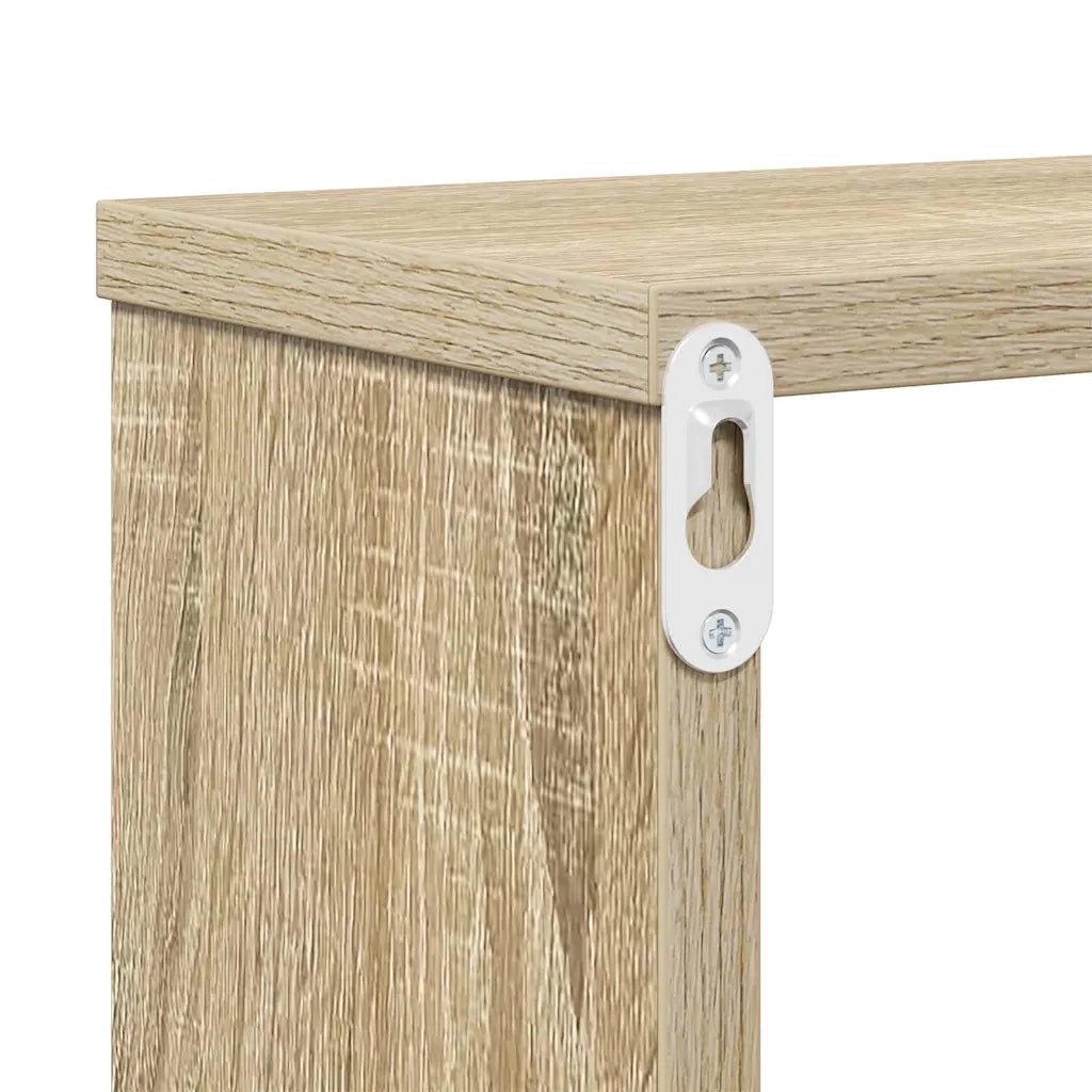 SupportoperTVaparete 120x25x28,5cm Legno multistrato 889895