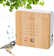 Casa degli uccelli con suono - Casa degli uccelli con suoni - Decorazione per casa degli uccelli - Giardino - Balcone - Suoni naturali - Regalo per amanti degli animali