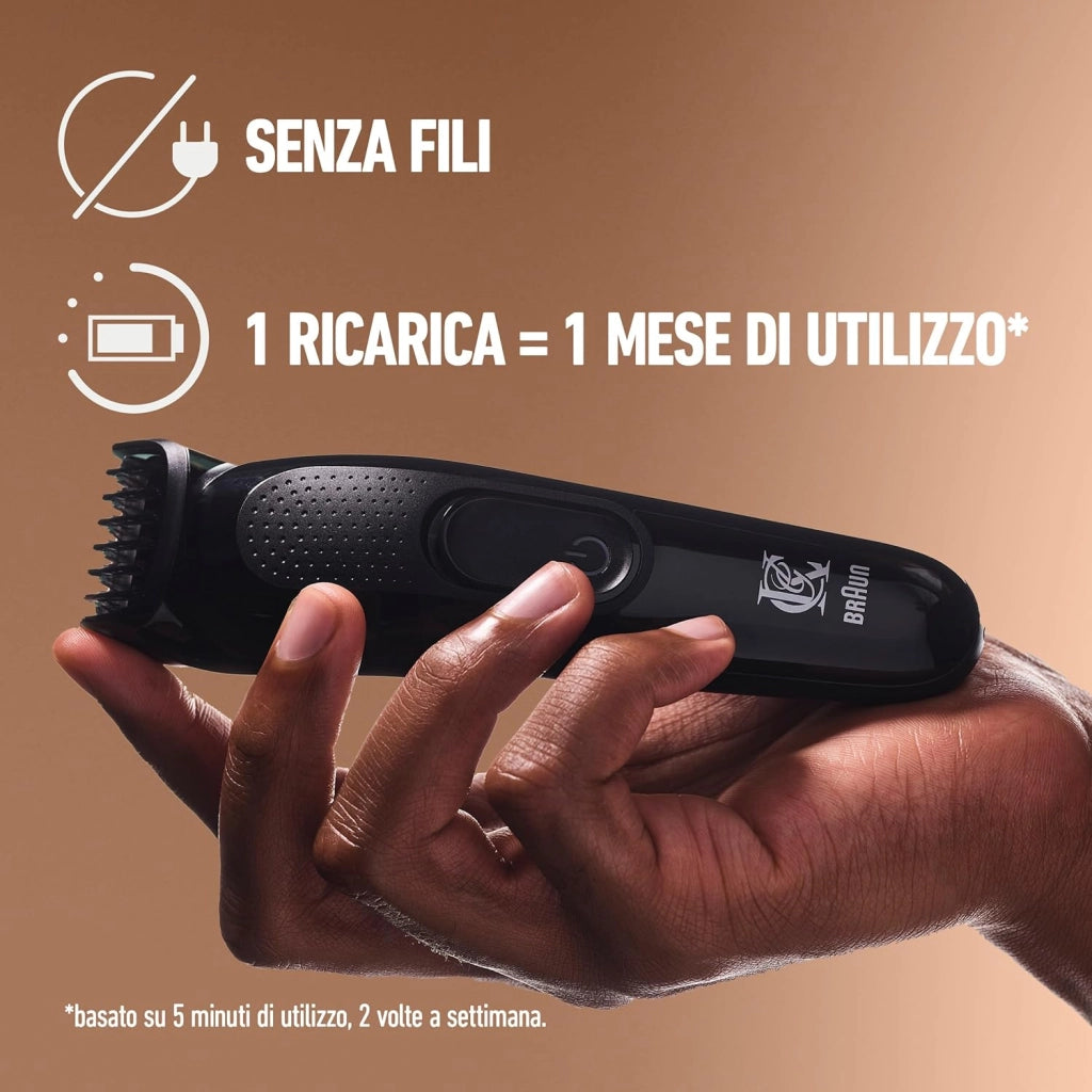 GILLETTE KING C. KIT PROFESSIONALE REGOLABARBA UOMO 3PZ RASOIO ELETTRICO