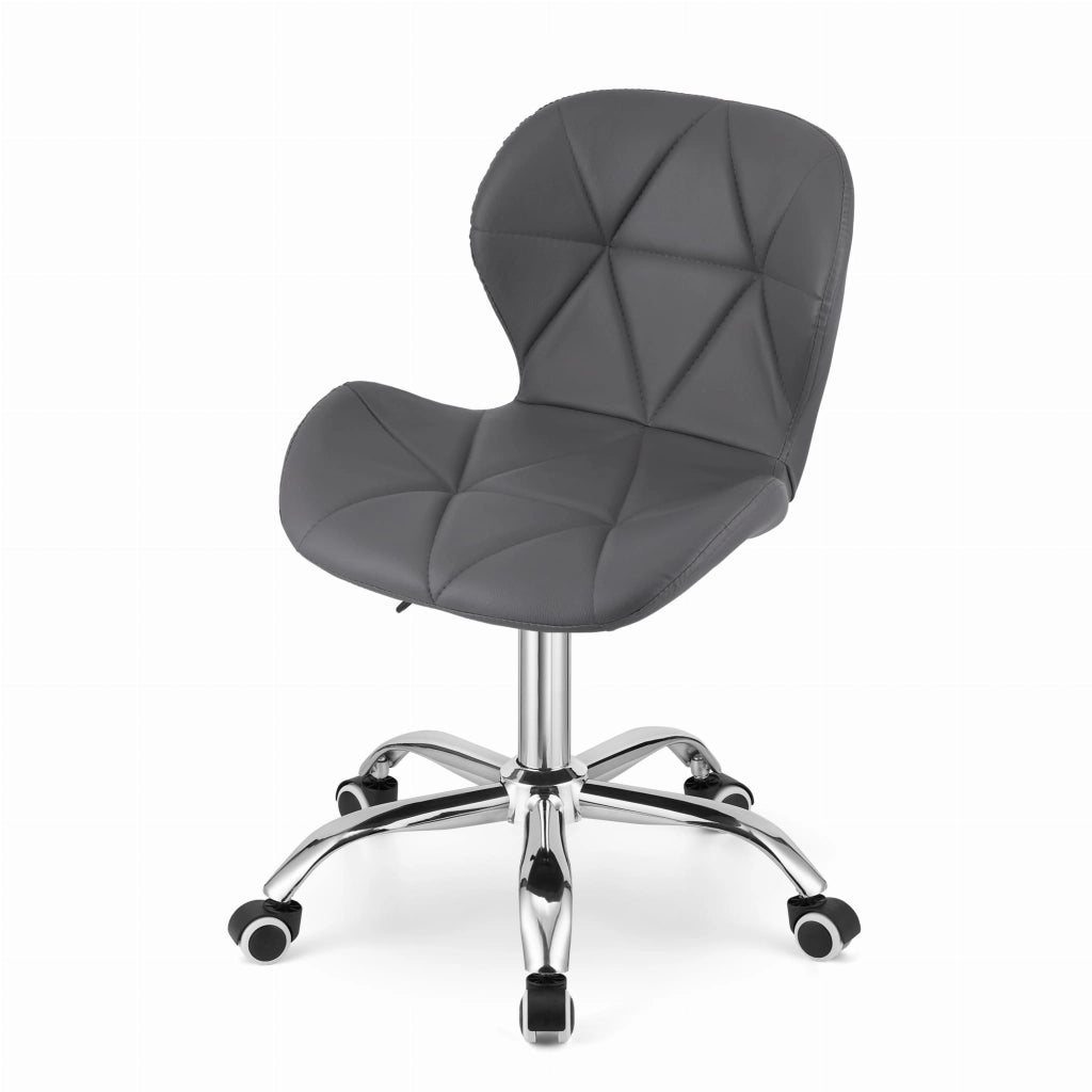 Sedia girevole Valora AVOLA grigia dal design ergonomico per ufficio