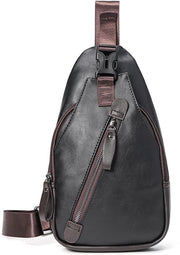 Borsa a spalla - Borsa retro per uomini e donne - Tasca sotto braccio - Borsa in pelle, borsa da braccio, borsa a spalla nera 18*5*31cm