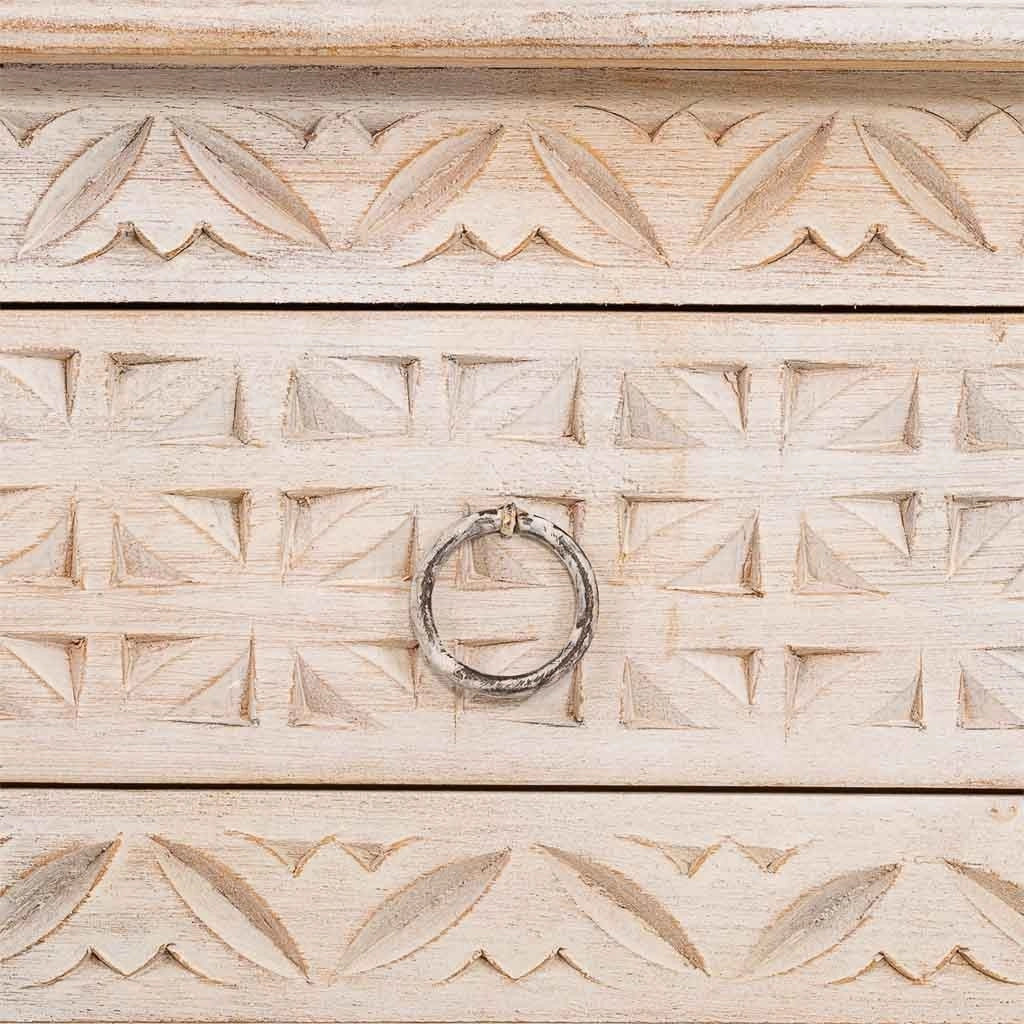 Mueble de entrada in legno finitura artigianale 196x46x97h cm
