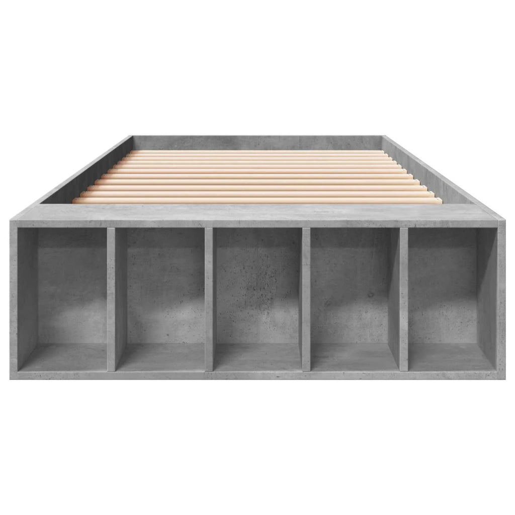 Telaio del letto con storage Grigio Cemento 80 x 200 cm 3429562
