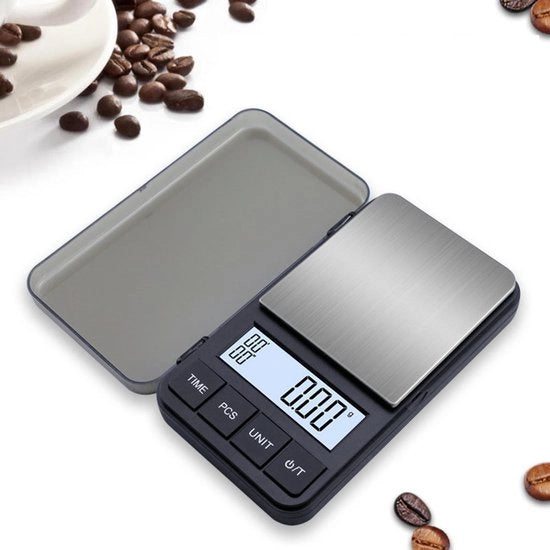 Mini bilancia portatile precisione bilancia per caffè bilancia per gioielli portatile 

o alternativamente

Mini bilancia portatile per caffè e gioielli precisione