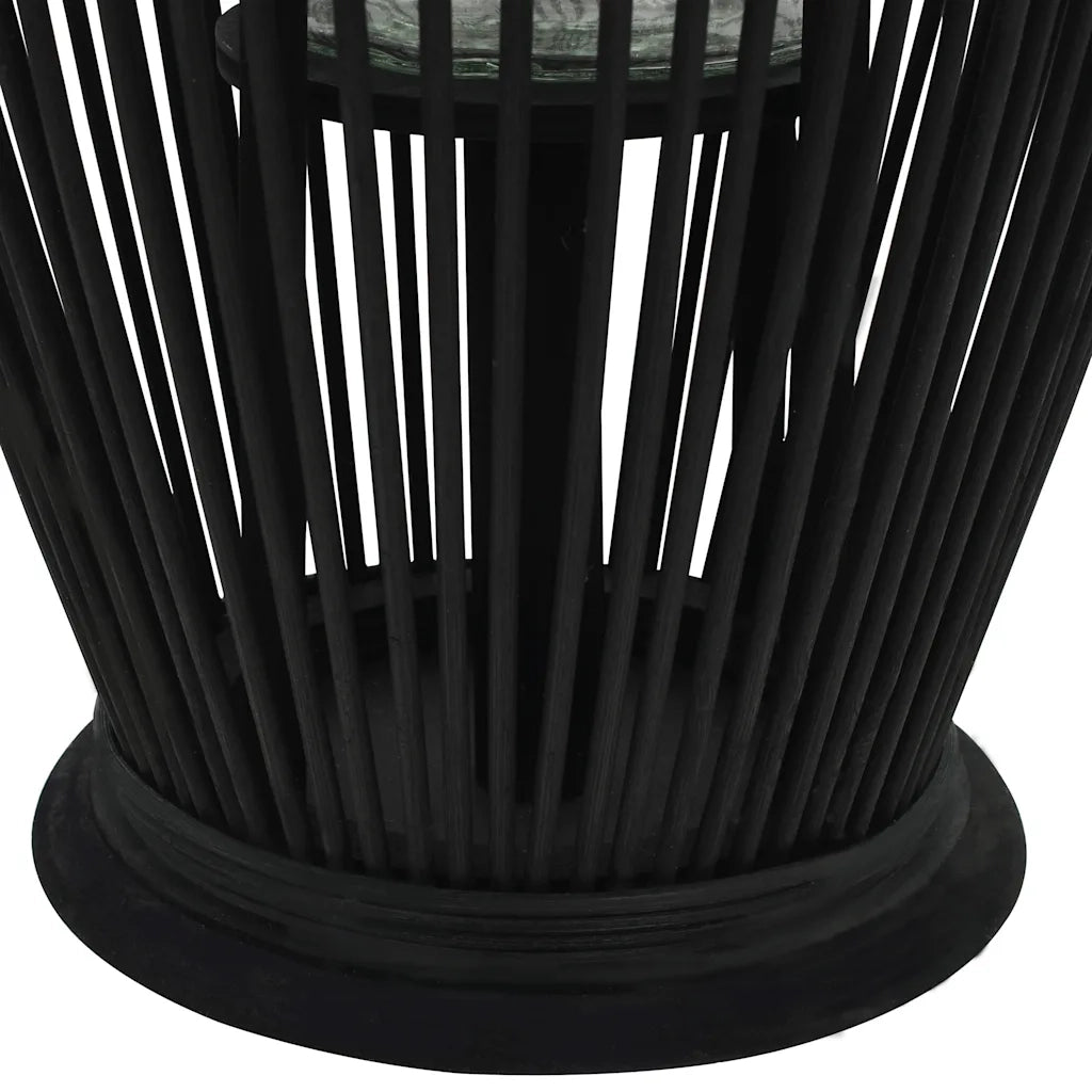 Supporto per Lanterna a Sospensione in Bamb¨´ 60 cm Nero CFW1985485