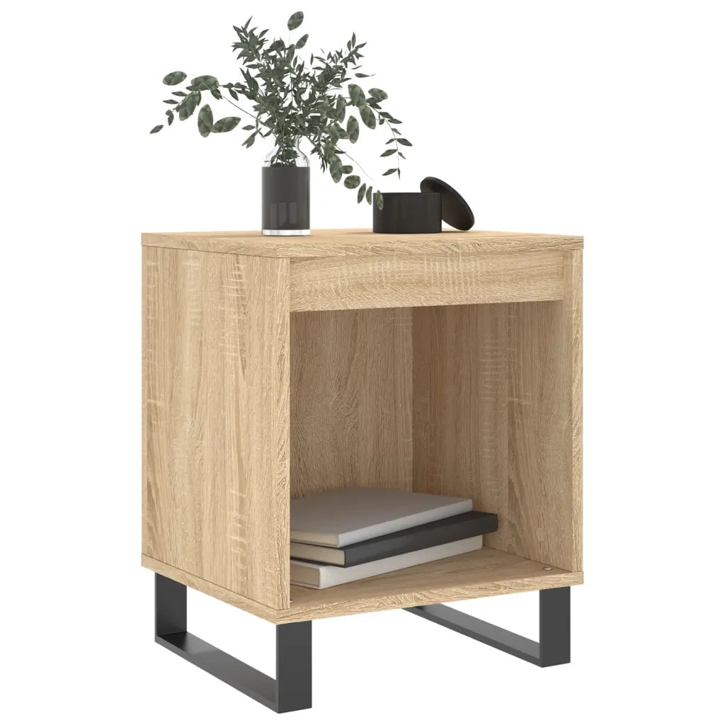 Comodini 2pz Rovere Sonoma 40x35x50 cm in Legno Multistrato 830739