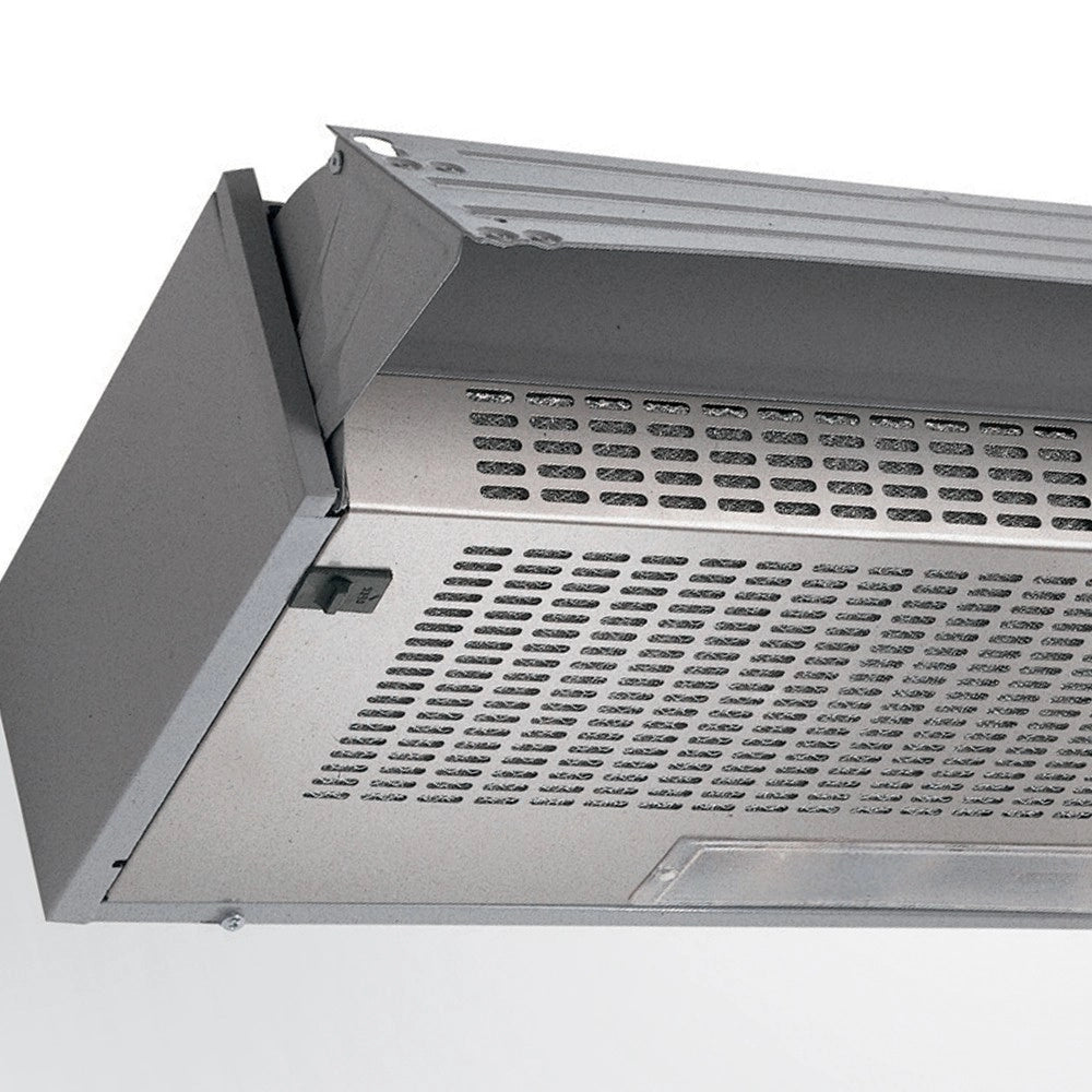 Cappa pannellabile estraibile flaminia grigio chiaro faber - serie est1 srm lg a60