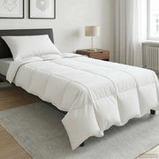 Piumino Letto Estivo Bianco 140 x 200 cm Bambù 42041973