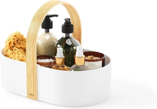 Caddy con distributore rimovibile, organizzatore per cosmetici, articoli da ufficio e altro ancora