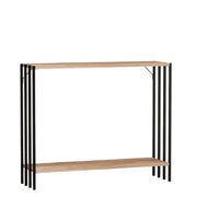 Consolle in legno "Verona" - 90 x 26 x 74 cm - Pino nero atlantico