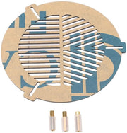 Accessori per Telescopio - Maschera di Focale Perfetta - Acido Acrilico - Spazio Profondo - Piastra a Scacchi - Diametro Esterno 100-140mm - Maschera di Focale