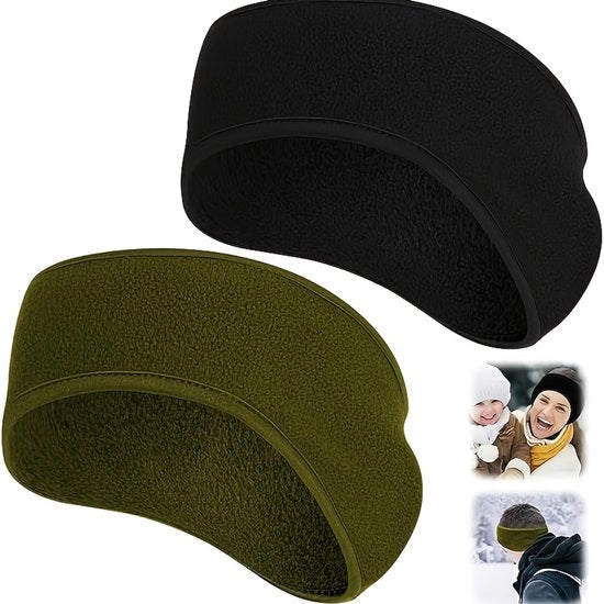 2-pack copricapelli caldi | Cinture per capelli adattabili, impermeabili per attività sportive in condizioni climatiche estreme, unisex