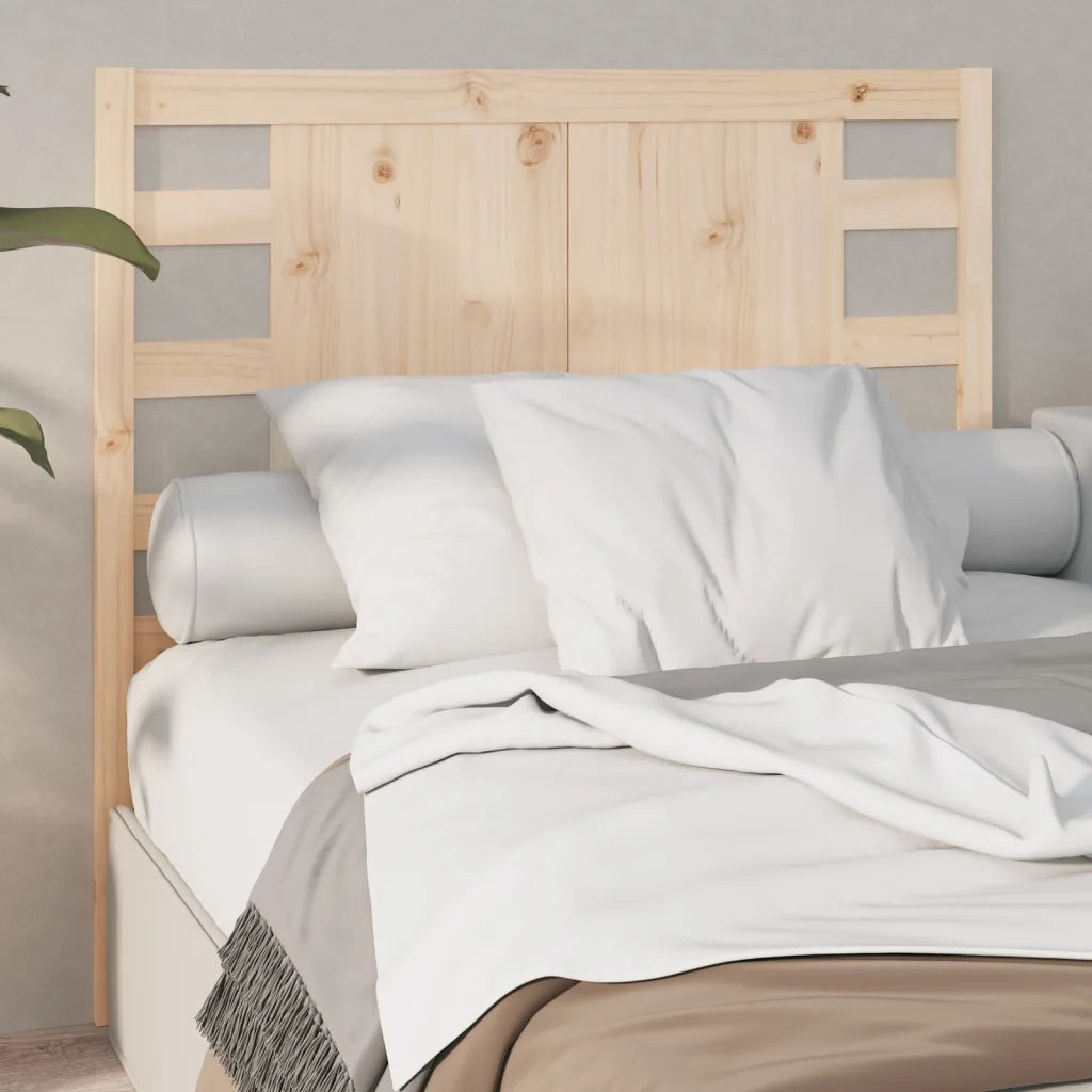 Testiera per Letto 96x4x100 cm in Legno Massello di Pino 818750