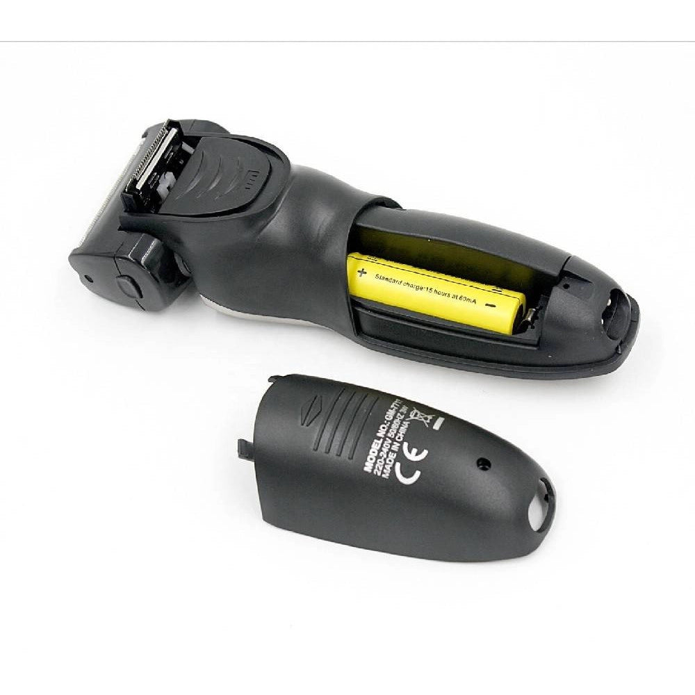 Trade Shop - Rasoio Per Barba Ricaricabile Professionale Elettrico Senza Fili Capelli Gm-7717 -
