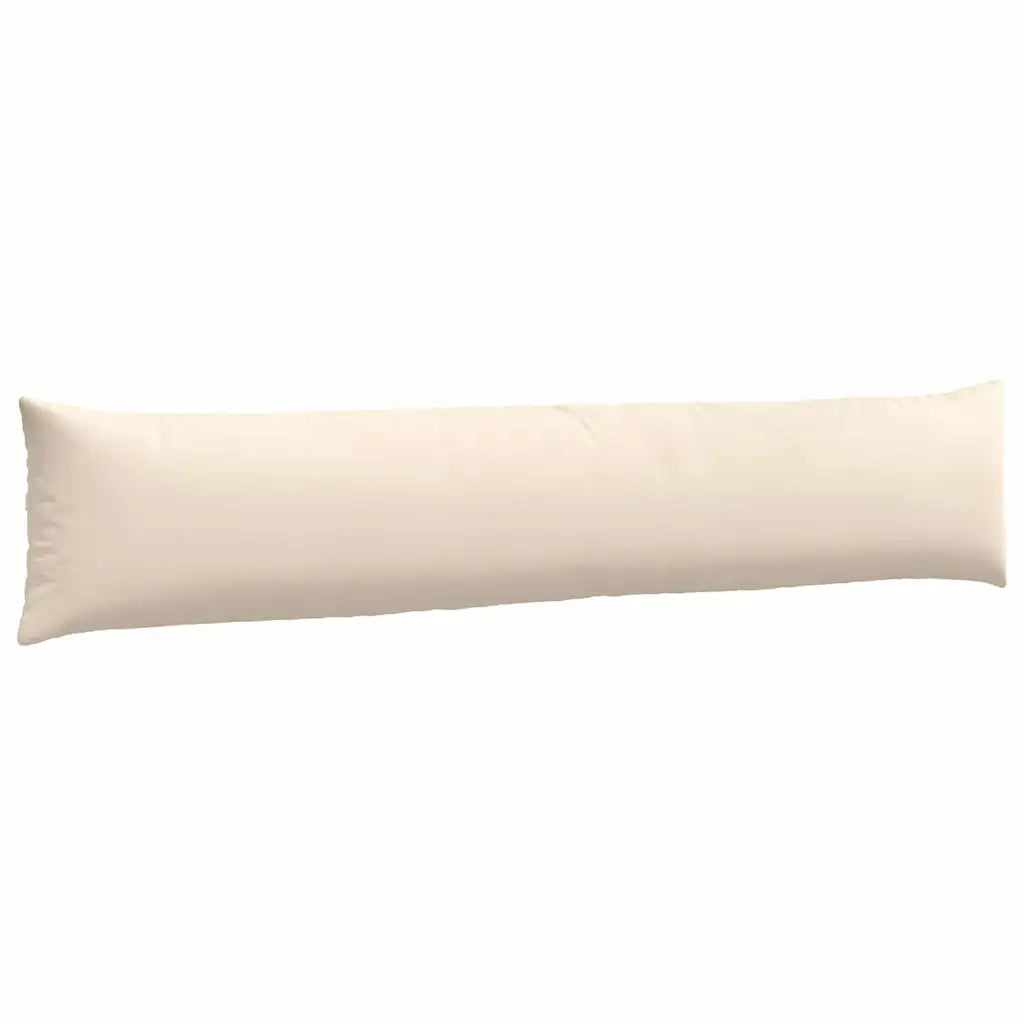 Cuscini da Divano 2 pz | Cuscini per sedie Beige 200 x 40 cm Tessuto