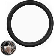 Stuoia di protezione per auto in silicone morbido - protezione contro raggi UV, graffi e sporco - universale 32-40 cm nero