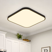 ZMH Lampada da soffitto plafoniera LED quadrata piatta 27cm 19W per camera letto corridoio