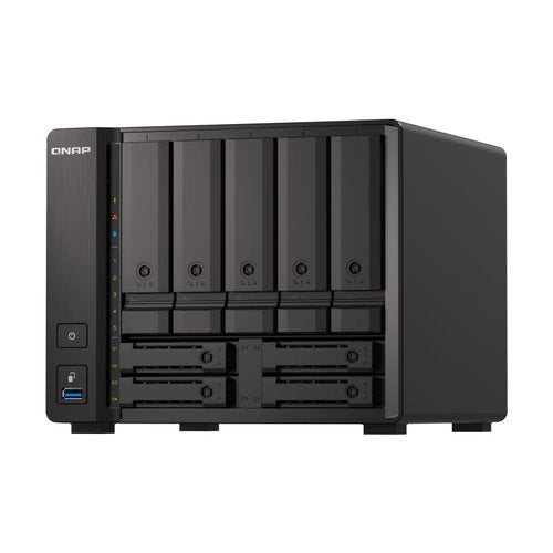 Qnap ts-h973ax nas tower ryzen embedded v1500b 8 gb ddr4 0 tb quts hero nero - TS-H973AX-8G