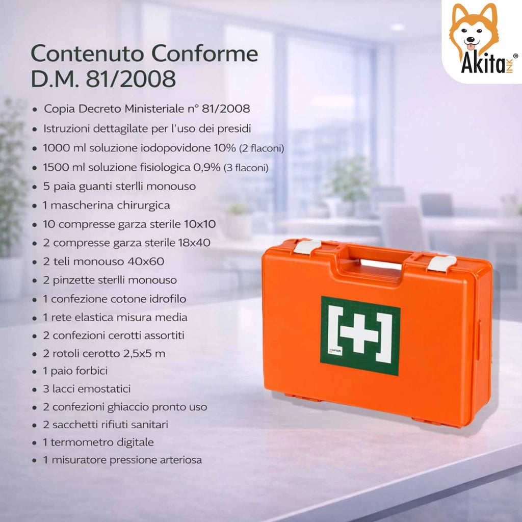 Akitaink Cassetta Primo Soccorso Allegato 1
