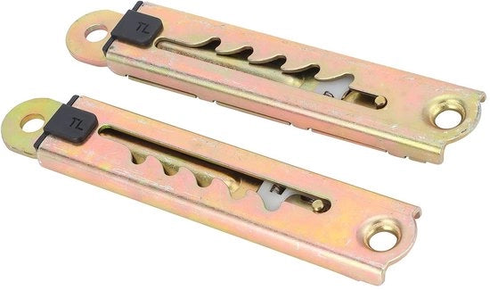 Accessori per mobili - Sedia con braccio pieghevole - Sedia con schienale pieghevole - Accessori per mobili - Acciaio - Set a 2 pezzi - Adatto per divano/letto