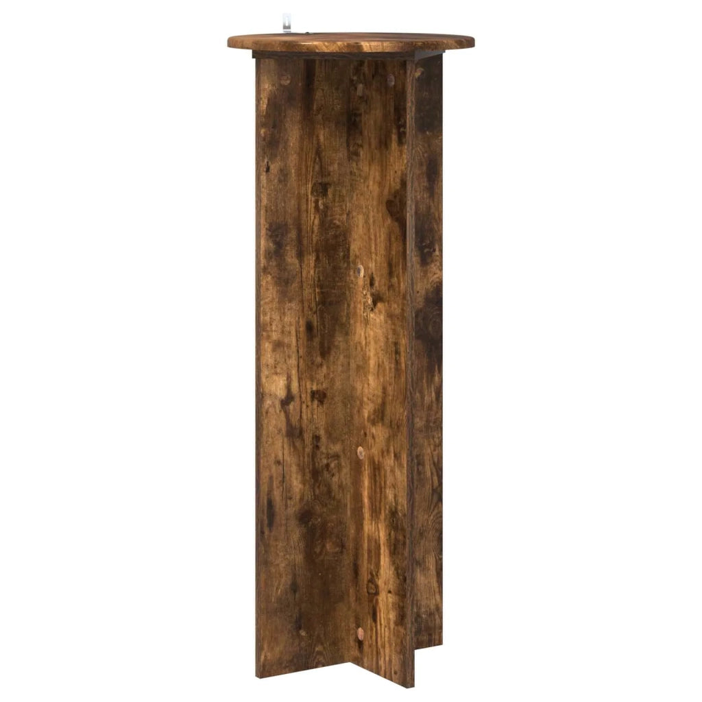 Supporto per piante | Sostegno per piante 2 pz Rovere Fumo ?40 x 100 cm