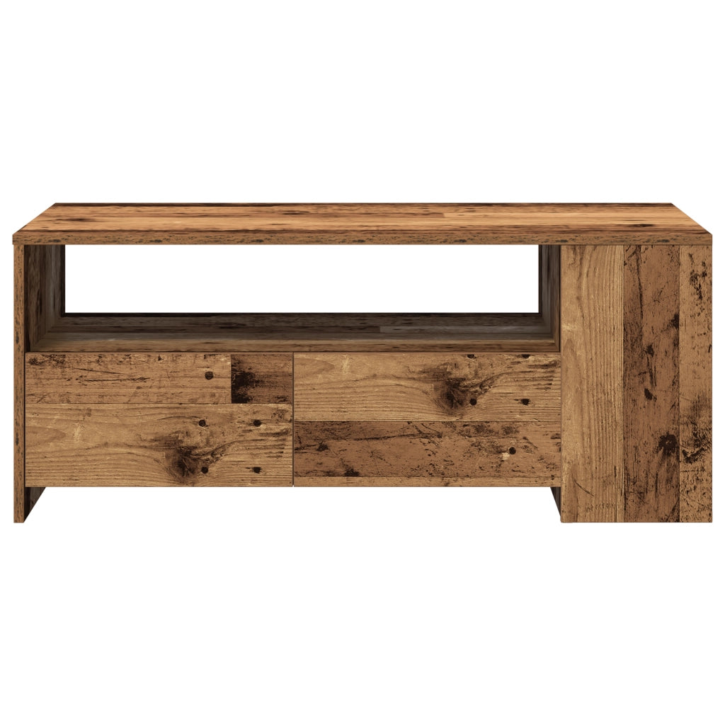 Tavolino da caffÃ¨ in legno vecchio 102x55x43,5 cm in legno ingegnerizzato