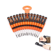 Trade Shop - Set 14 Cacciaviti Per Cellulare Cacciavite Giravite Precisione Cellulari Torx Croce -