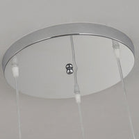 Lampada Da Soffitto Cristallo Argento APP510-3CPR