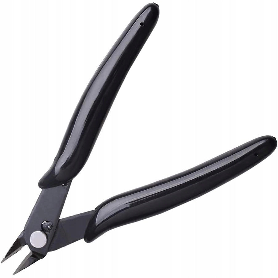 Pinze Piatte per Fili 130mm – Superficie delle Ganasce Indurita | Manici con Rivestimento in Gomma | Uso Universale