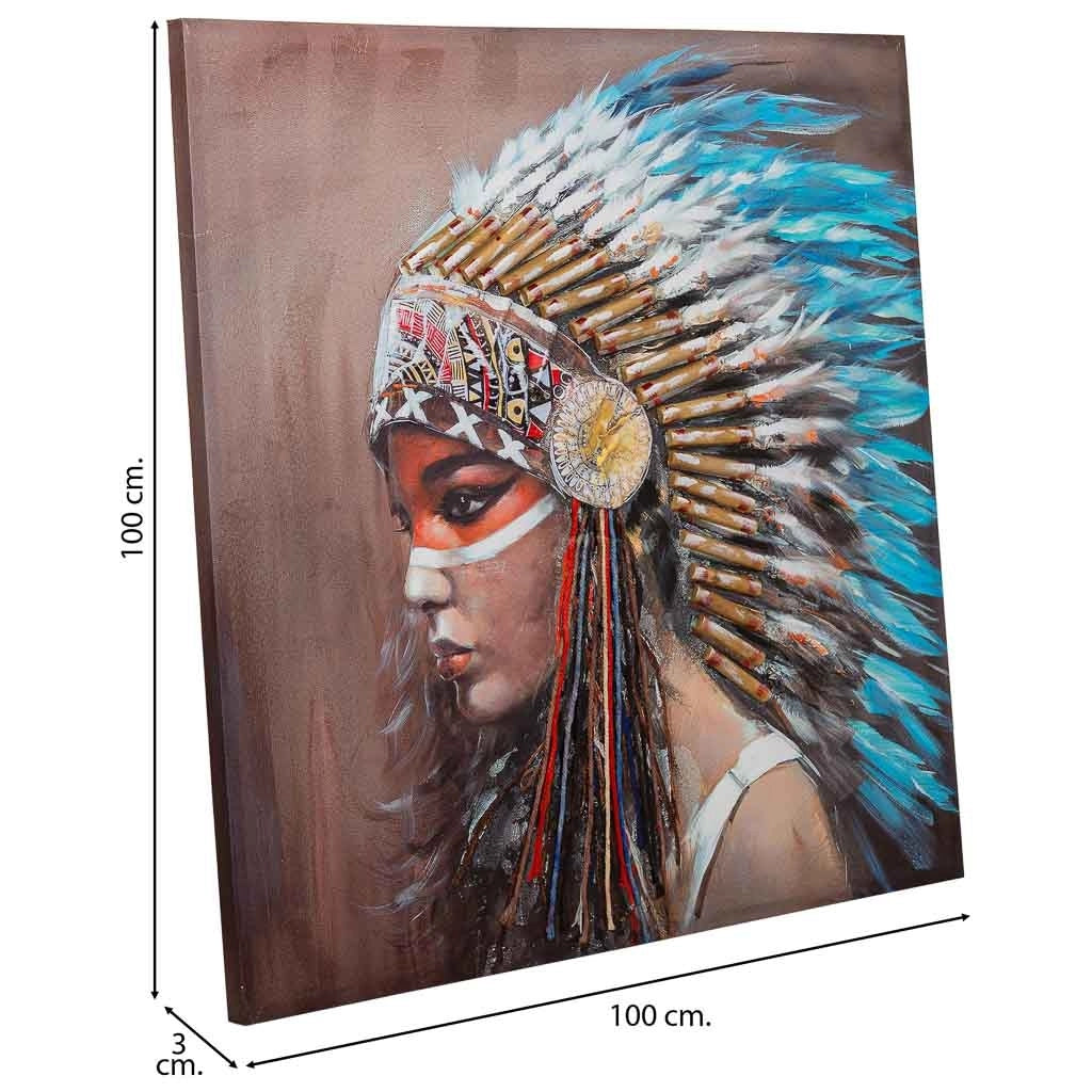 Quadro dipinto a mano con rilievo grigio 100x100x3h