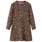 Abito da Bambina a Maniche Lunghe Blu Marino 128cod mxl 132469