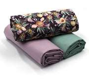 Set di tessuto in cotone a 1,5m design + 2x selezione di tessuto a colori omologati 100% cotone (Set44)