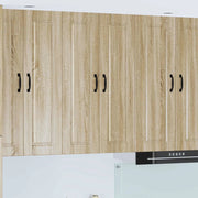 Armadietto a muro PORTO Rovere Sonoma 60 x 31 x 100 cm