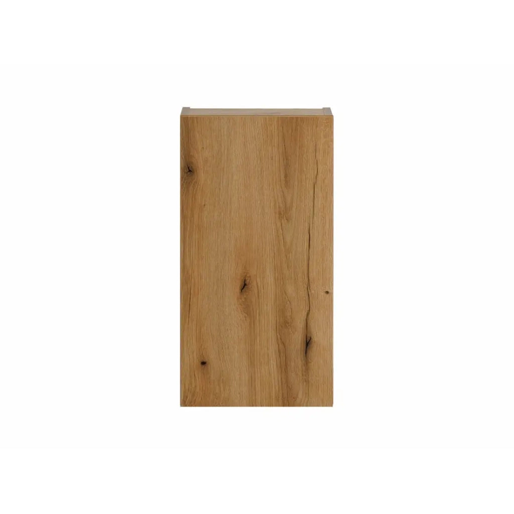 Mobile da bagno VANO - 1 porta - Colore rovere - L30 × P57 × H18 cm - Da appendere