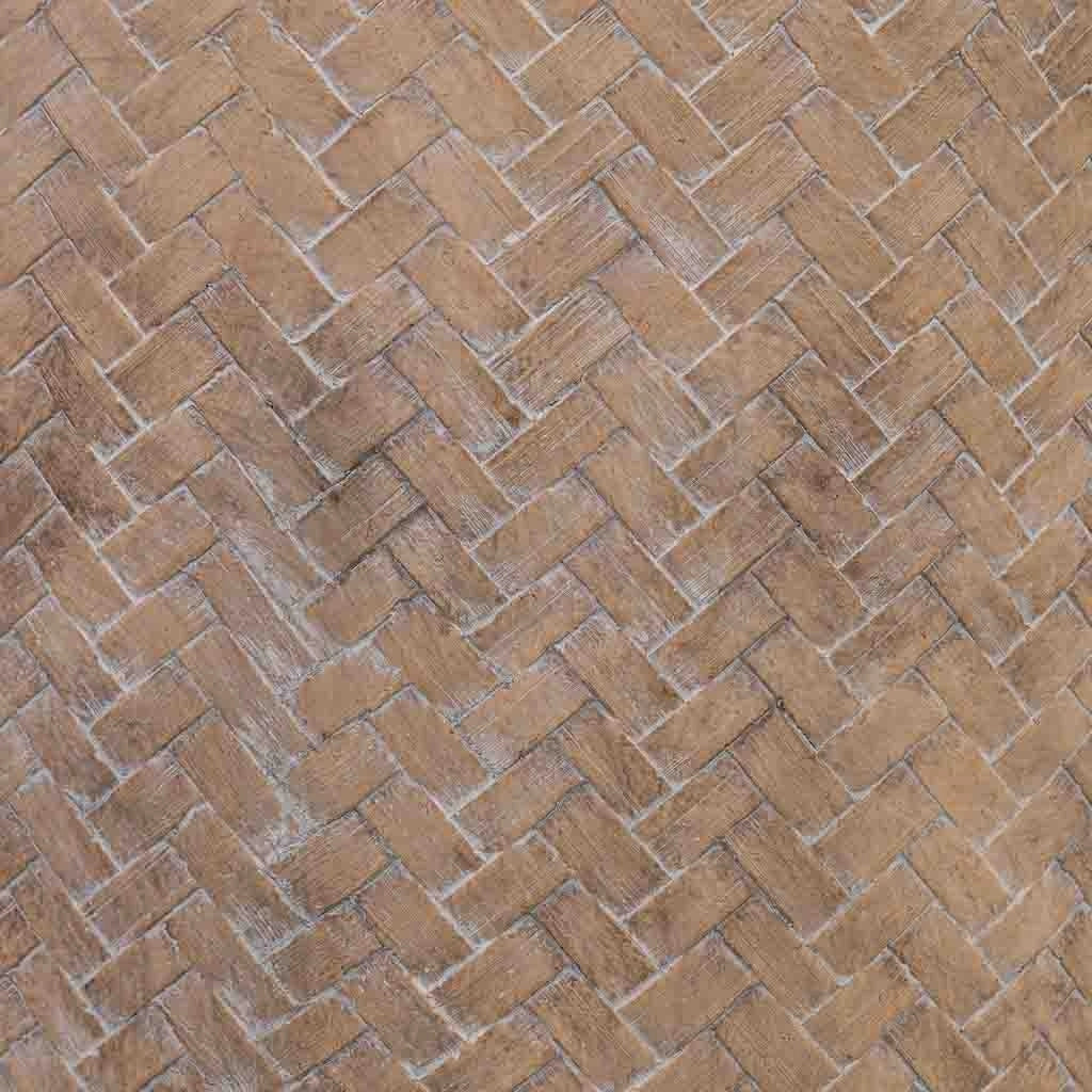 Fioriera in fibra di vetro marrone 36x36x37,5 cm
