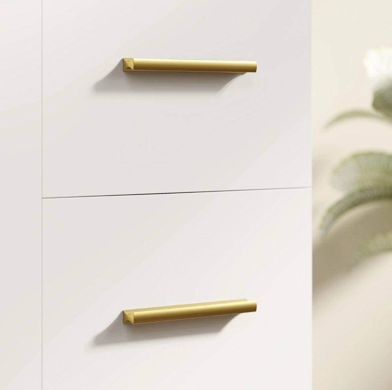 Mobile sottolavabo ULEVR 70x30x65 cm con 3 cassetti e vano a due livelli, bianco
