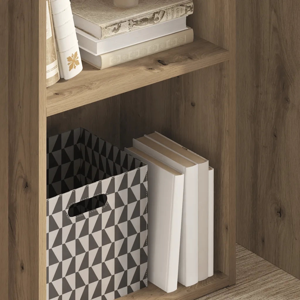 Libreria Rovere Artigianale 40x30x77 cm in Legno Multistrato 857866