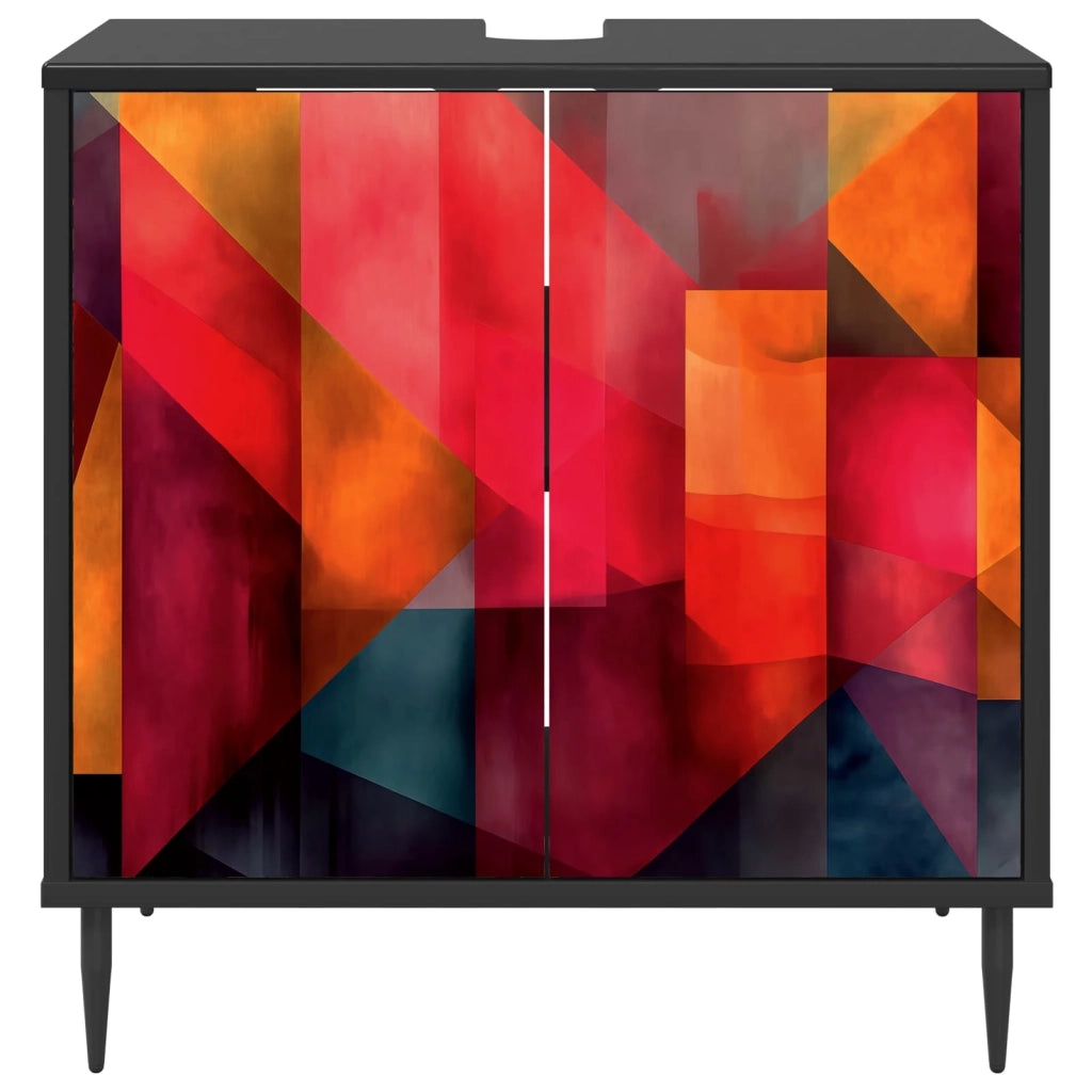 Mobile da Bagno HEESCH Rovere Nero 60 x 40 x 61 cm 8007418