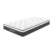 Materasso singolo Pici con tessuto a maglia e molle insacchettate 80x190x21H cm.