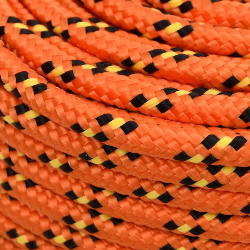 Corda multiuso 6 mm 25 m Arancione PP 240 kg Carico massimo 3472987