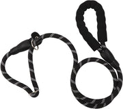 Custodia per Cane in Nylon - Manubrio Riflettente - Materiale Schiuma - Nero - Duraturo - Comodo - 130cm