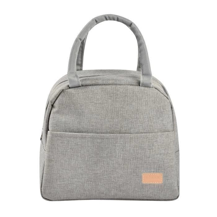 BEABA, borsa da pranzo isolata grigio erica