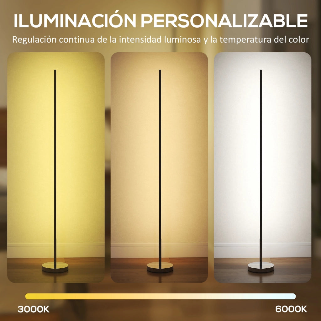 Lampada da Terra Moderna Soggiorno ¨C zephmum ¨C Grigio Argento